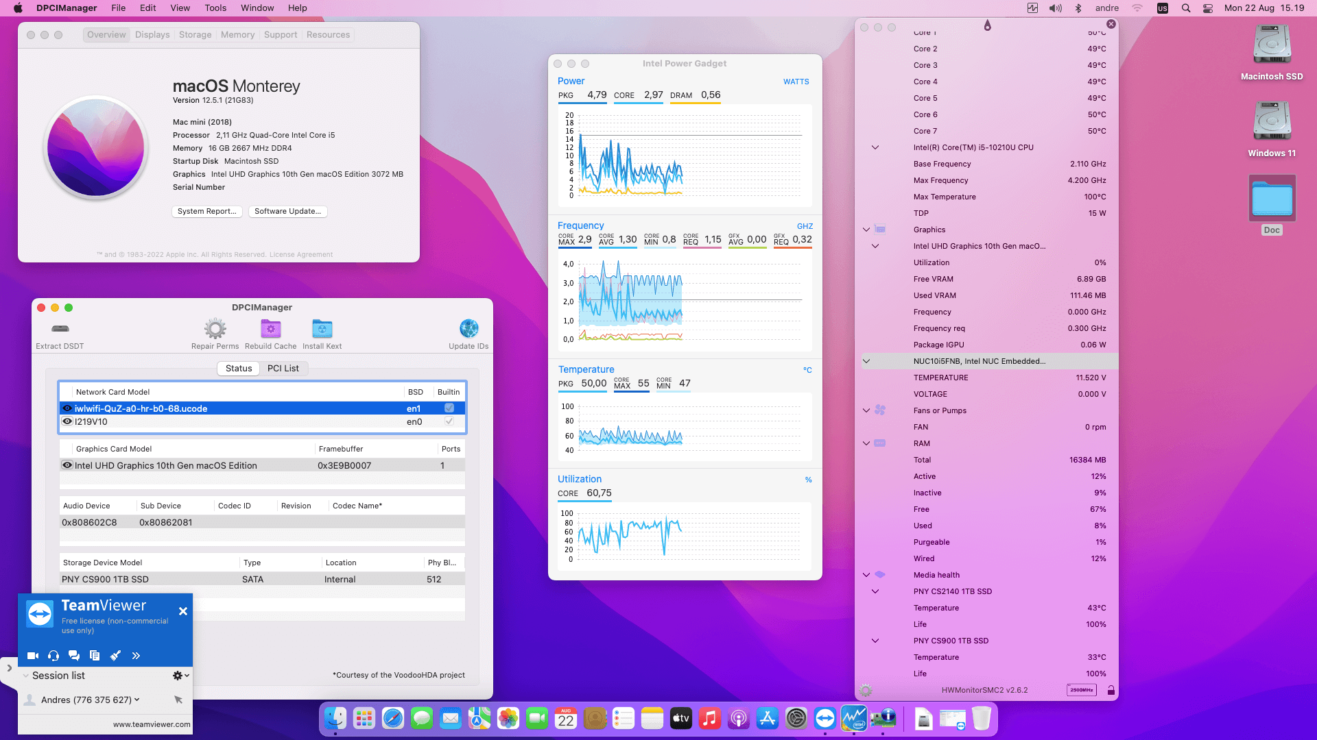Intel NUC Kit NUC10i5FNHN [CometLake   Intel UHD 10Th Gen]   OpenCore 1
